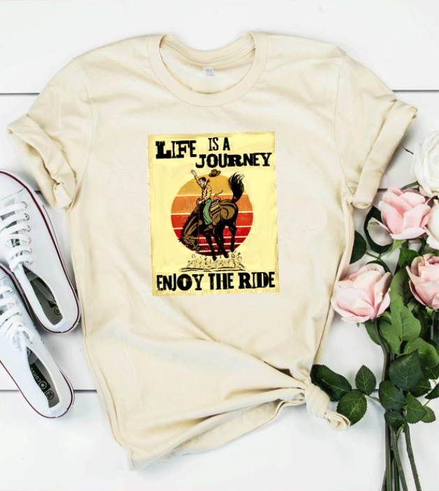 Life Is A Journey Enjoy The Ride T-Shirt
