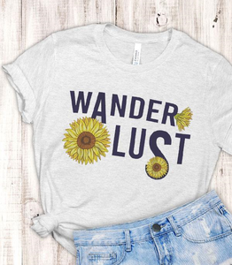 Wander Lust Sunflower Women's T-Shirt