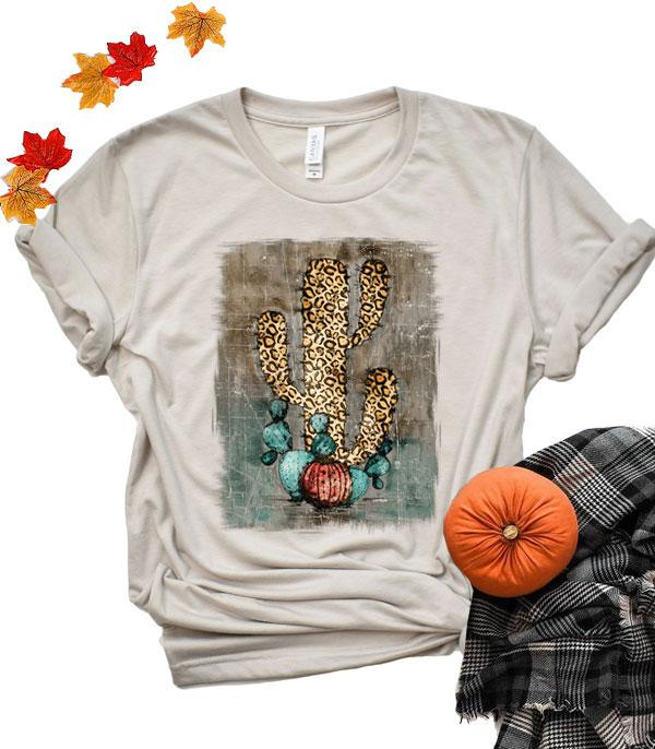 Leopard Cactus T-Shirt