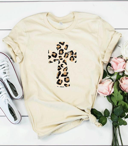 Leopard Cross Women's T-Shirt