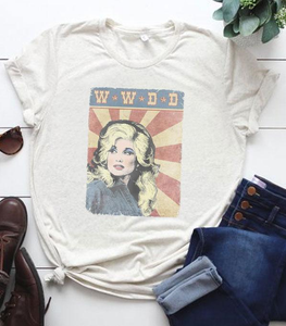 Cream What Would Dolly Do T-Shirt