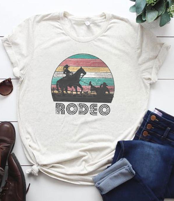 Vintage Cream Rodeo T-Shirt