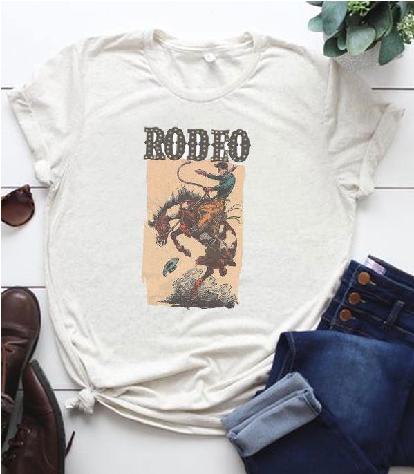 Cream Rodeo Women's Short Sleeve T-Shirt